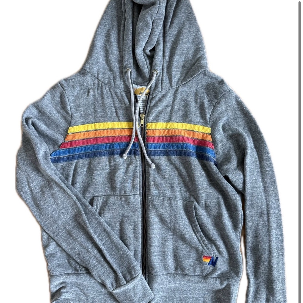 Aviator Nation Classic Stripe Hoodie